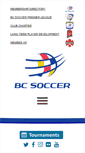 Mobile Screenshot of bcsoccer.net